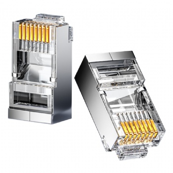 CONECTOR MACHO RJ45 CAT.6 SHIELDED