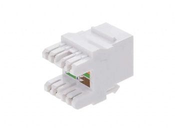 KEYSTONE JACK CAT.6 UTP RJ45-180°