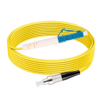 Patch Cord SX-SM-FC/UPC-LC/UPC-3.0mm-10.0M-G652D-PVC