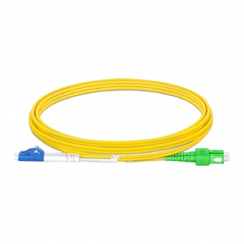 Patch Cord LC/UPC - SC/APC Duplex SM 3 mm 2 m