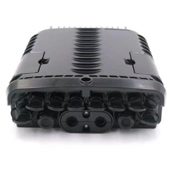 FIBER OPTIC DISTRIBUTION BOX-8 CORES-DIFFERENTIAL TYPE+HUAWEI WATERPROOF CONNECTOR+2 fusion discs+(PLC MICRO 1*08-SC/APC*1)