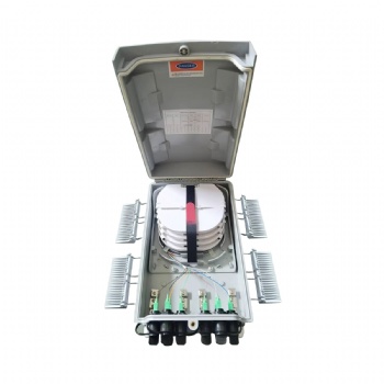 FIBER OPTIC DISTRIBUTION BOX-8 CORES-DIFFERENTIAL TYPE+HUAWEI WATERPROOF CONNECTOR+(PLC MICRO 1*08-SC/APC*1)