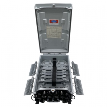 FIBER OPTIC DISTRIBUTION BOX-16 CORES-DIFFERENTIAL TYPE+HUAWEI WATERPROOF CONNECTOR+(PLC MICRO 1*16-SC/APC*1)