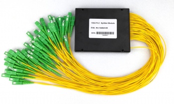 PLC ABS BOX-1*64-2.0mm-G657A1-PVC blanco SC/APC-1.50M