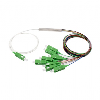 FIBER OPTIC DISTRIBUTIONBOX-8 CORE-DIFFERENTIAL TYPE+ADAPTER SC/APC*8+(PLC MICRO 1*8-SC/APC*1)