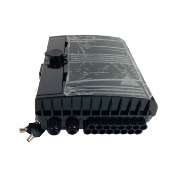 FIBER OPTIC DISTRIBUTIONBOX-16 CORE-DIFFERENTIAL TYPE+WATERPROOF CONNECTOR*2+SOLITTER 1x16 PLC CASSETTE SC/APC*1