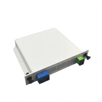 1X2 CASSETTE TYPE SC UPC FIBER OPTICAL PLC SPLITTER