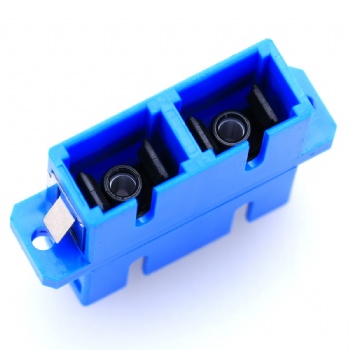 Fiber SC/UPC Adapter Duplex with Flange be Loaded with Terminal Box