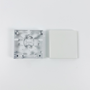 86*86mm Mini Fiber Optic Termination Box+1pcs adaptes SC APC