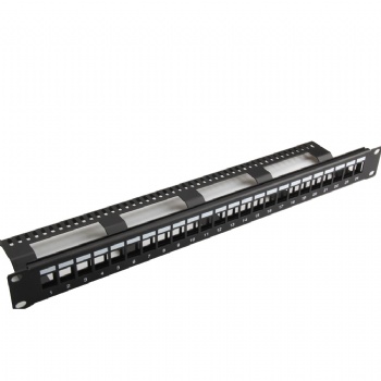 24 Port (3*8) Metal 1U type  Blank network patch panel