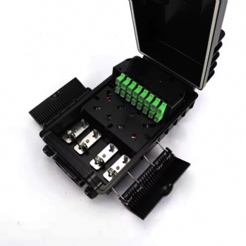 FIBER OPTIC DISTRIBUTION BOX-16 CORE-DIFFERENTIAL TYPE+ADAPTER SC/APC*16+(PLC MICRO 1*8-SC/APC*1)