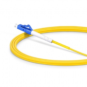 Patch Cord-SX-SM-LC/UPC-LC/UPC-3.0mm-3.0M-G657A1-PVC-amarillo-Bolsa de PE-HBY