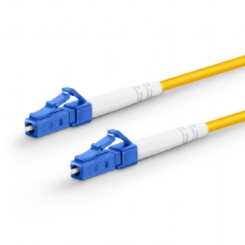 Patch Cord-SX-SM-LC/UPC-LC/UPC-3.0mm-3.0M-G657A1-PVC-amarillo-Bolsa de PE-HBY