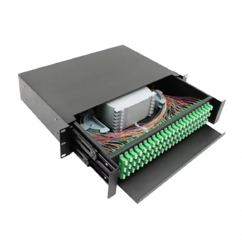 3U ODF PATCH PANEL 144HILOS-LC-DX TYPE+PIGTAIL LC APC