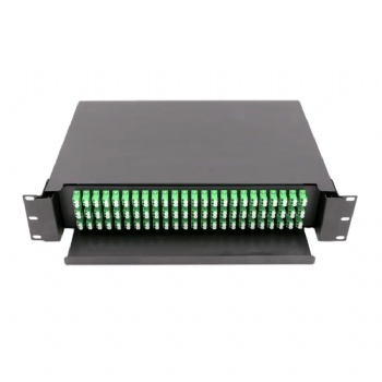 3U ODF PATCH PANEL 144HILOS-LC-DX TYPE+PIGTAIL LC APC