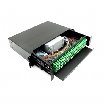 3U ODF PATCH PANEL 144HILOS-LC-DX TYPE+PIGTAIL LC APC