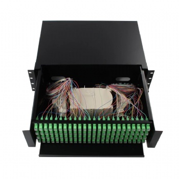3U ODF PATCH PANEL 96HILOS-SC-SX TYPE+PIGTAIL SC APC